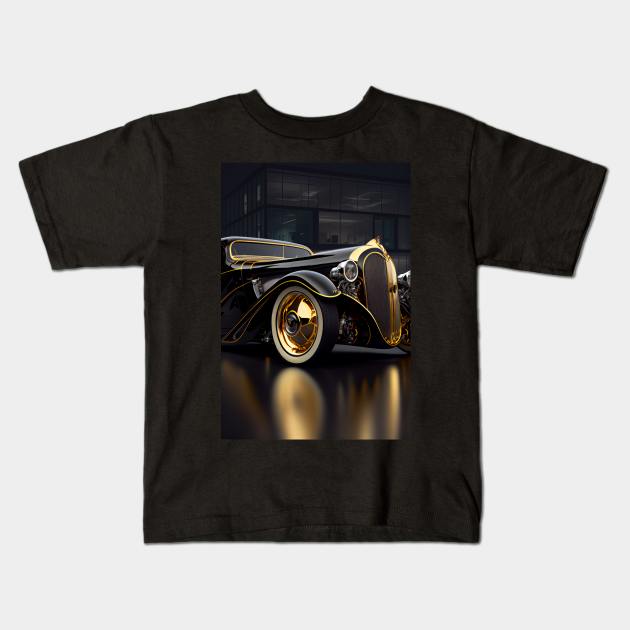 Hot Rod #10 Kids T-Shirt by MarkColeImaging